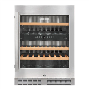 Liebherr, 34 бутылки, высота 82 см, серебристый - Интегрируемый винный шкаф