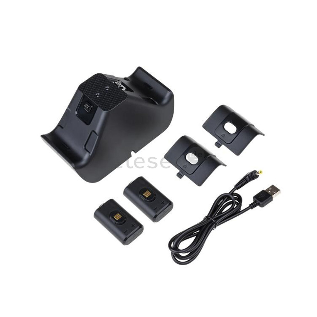 Įkrovimo stotelė Nacon Xbox Series X/S Dual Charging station, black Prekė - 3665962006421