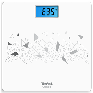 Svarstyklės Tefal Classic, iki 160 kg, baltos PP1539