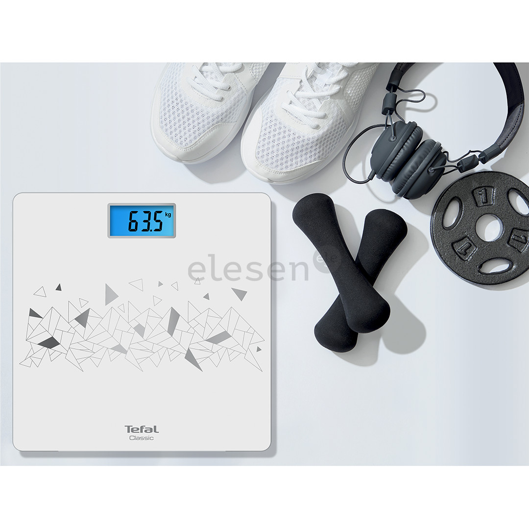 Tefal Classic, iki 160 kg, baltos - Kūno svarstyklės