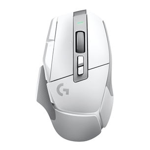 Pelė Logitech G502 X LIGHTSPEED, balta, belaidė Prekė - 910-006189 910-006189