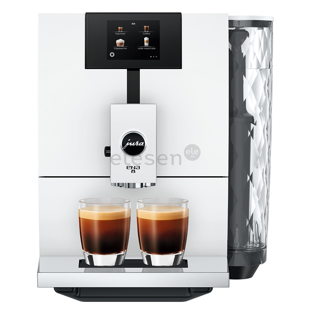 JURA ENA 8, Full Nordic White, baltas - Kavos aparatas