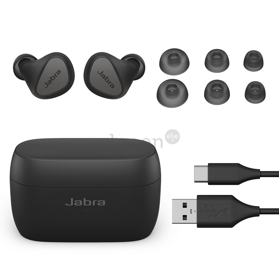 Jabra Elite 5, черный - Полностью беспроводные наушники