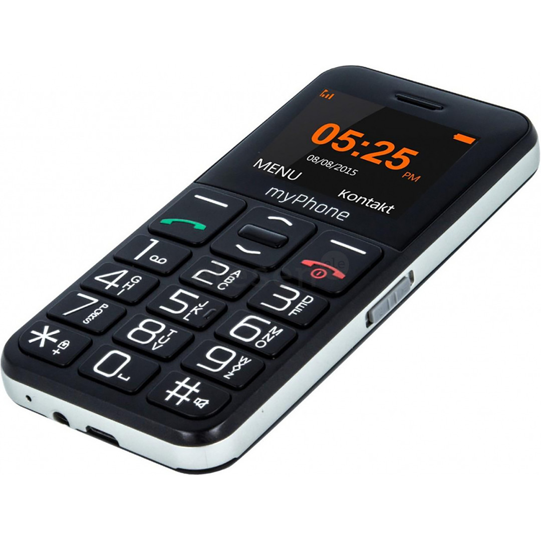 Mobilus telefonas myPhone Halo Easy, juodas Prekė-T-MLX08894