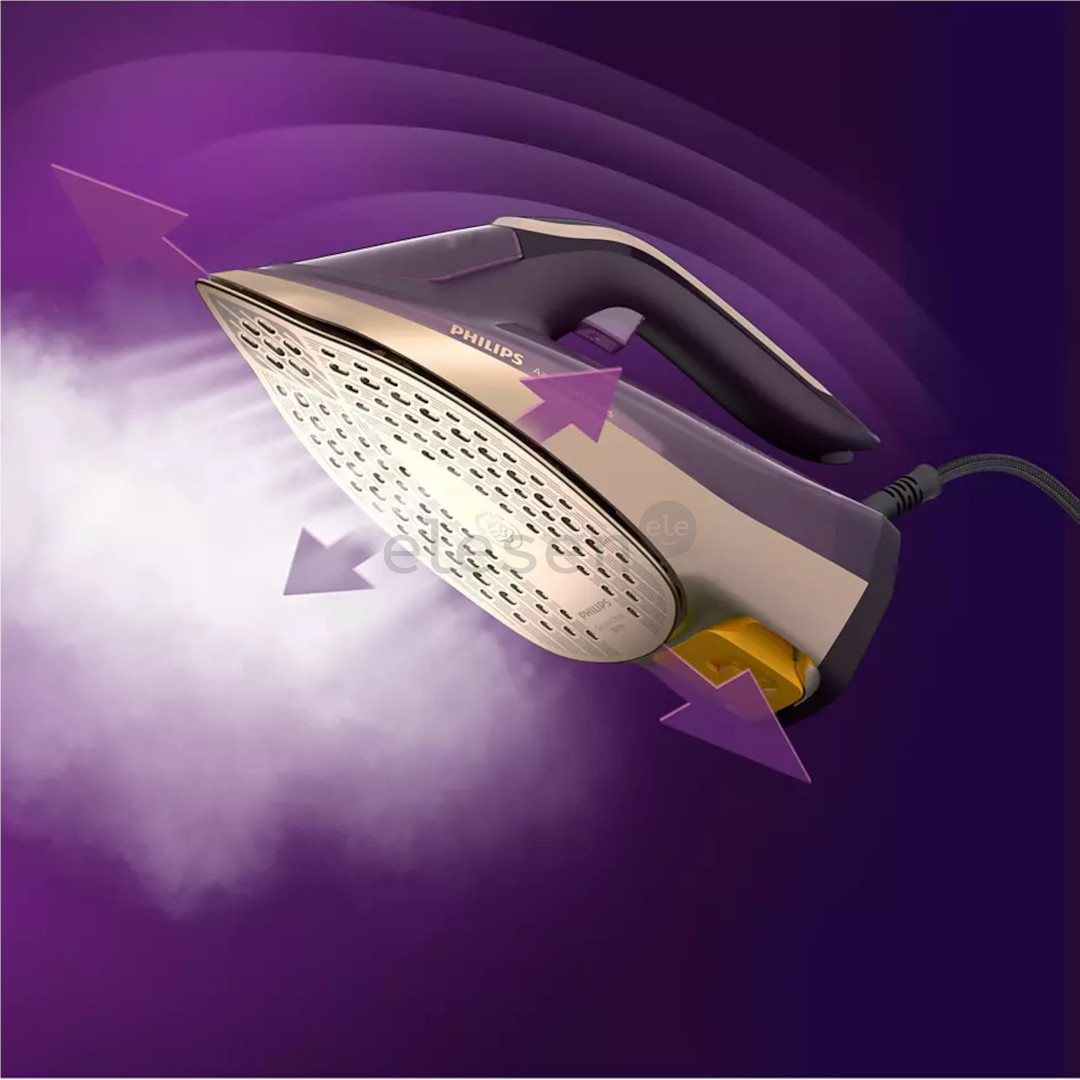 Philips Azur 8000, 3000 W, purple/gold - Steam iron Item - DST8040/30
