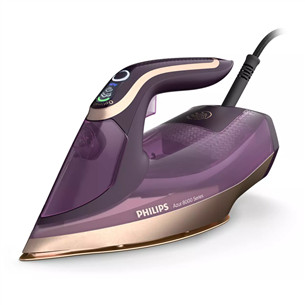Philips Azur 8000, 3000 W, purple/gold - Steam iron Item - DST8040/30