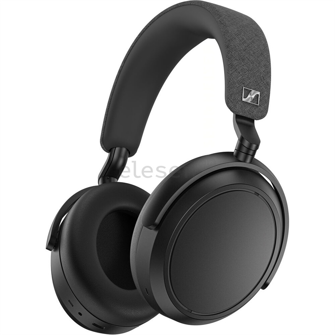 Sennheiser MOMENTUM 4 Wireless, juodos - Belaidės ausinės