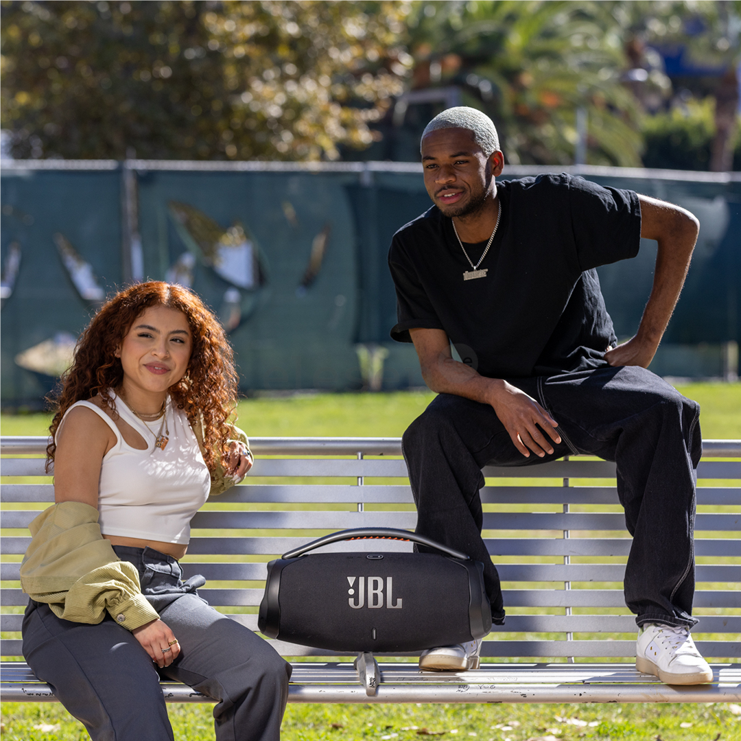 JBL Boombox 3, juoda - Belaidė kolonėlė