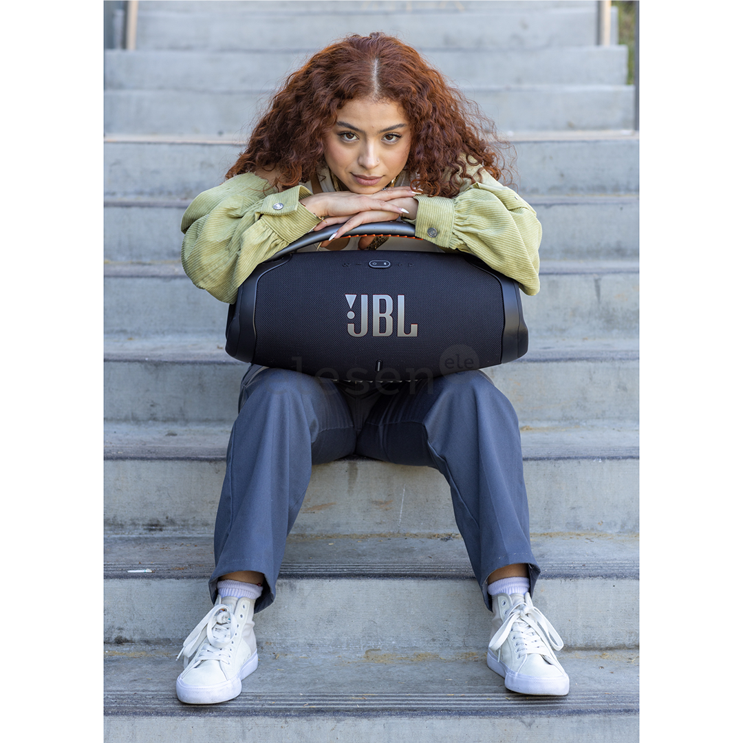 JBL Boombox 3, juoda - Belaidė kolonėlė