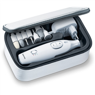 Beurer, white/grey - Manicure/pedicure set MP42