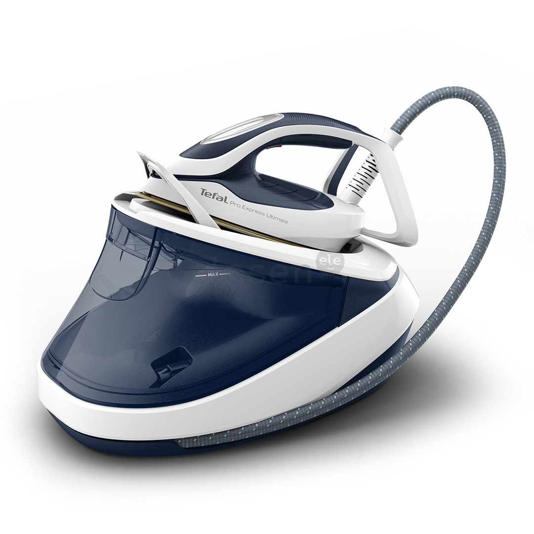 Tefal Pro Express Ultimate II, 3000 W, blue/white - Ironing System Item - GV9712E0