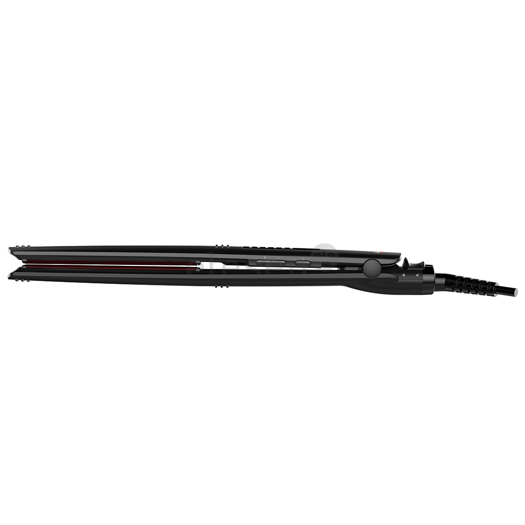 GA.MA Bella Tourmaline Red Ion LED, black - Hair straightener