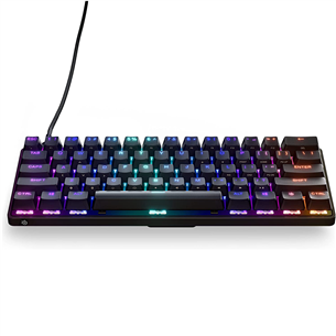 Klaviatūra Steelseries Apex 9 Mini, SWE, black Prekė - 64841 64841