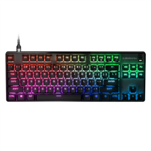 Klaviatūra Steelseries Apex 9 TKL, SWE, black Prekė - 64849