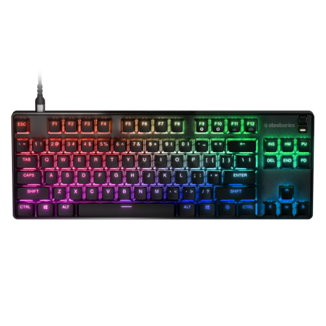 Klaviatūra Steelseries Apex 9 TKL, SWE, black Prekė - 64849