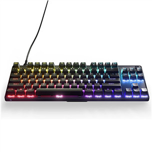 Klaviatūra Steelseries Apex 9 TKL, US, black Prekė - 64847
