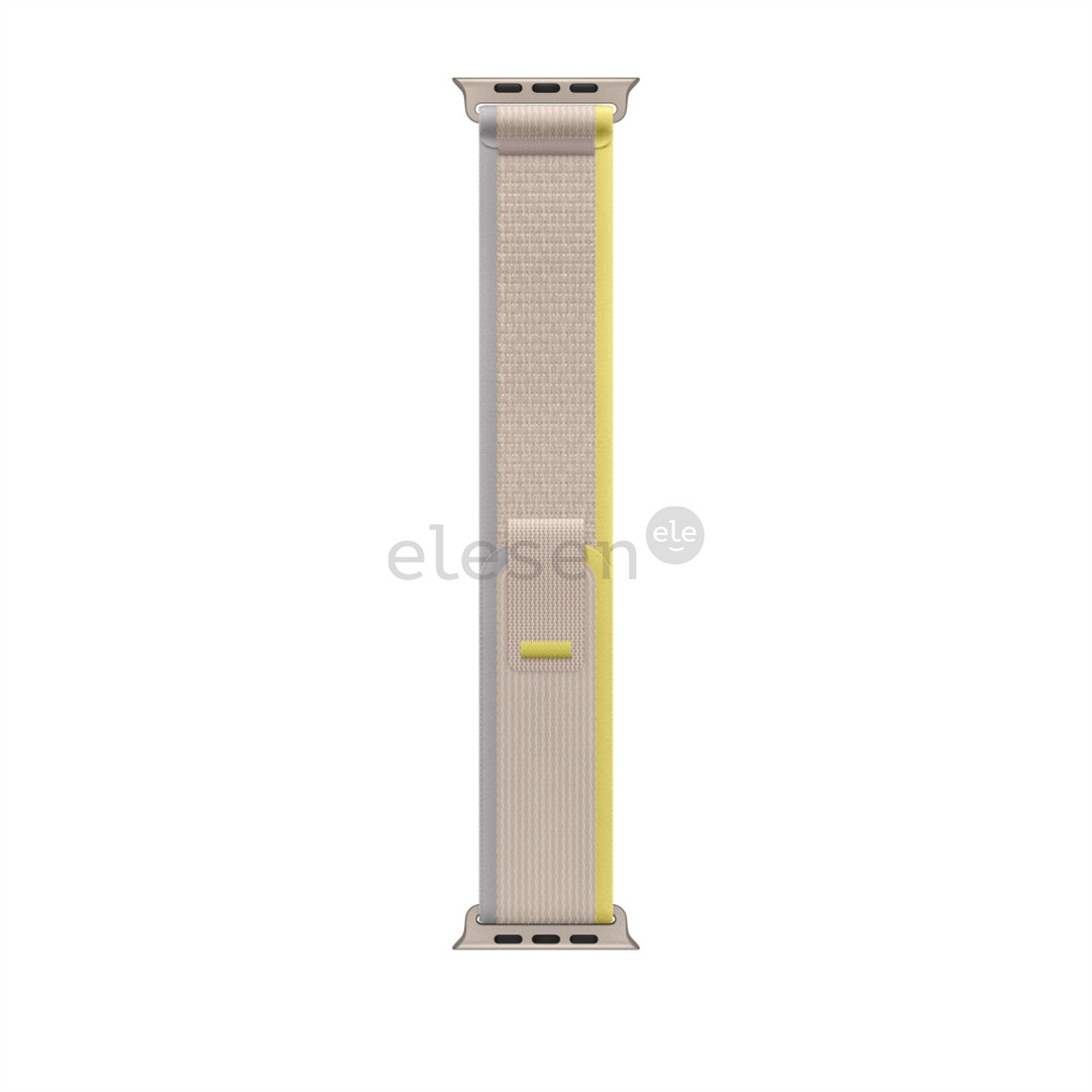 Apple Watch 49mm, Trail Loop, S/M, yellow/beige - Replacement band