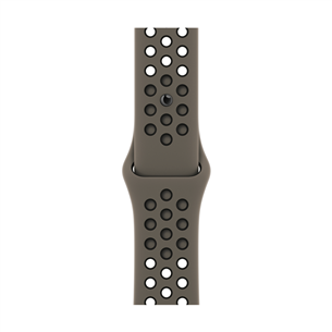 Dirželis Apple Watch 41mm, Nike Sport Band, Olive grey Prekė - MPGT3ZM/A MPGT3ZM/A