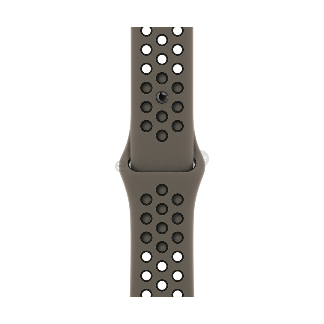 Apple Watch 41mm, Nike Sport Band, olive grey - Replacement band Item - MPGT3ZM/A