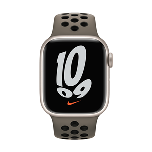 Dirželis Apple Watch 41mm, Nike Sport Band, Olive grey Prekė - MPGT3ZM/A