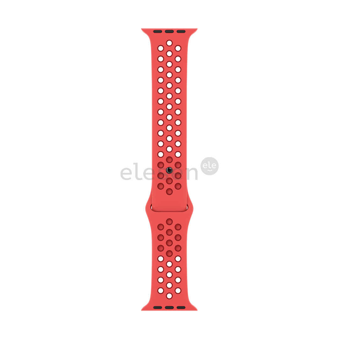 Apple Watch 41mm, Nike Sport Band, red - Replacement band Item - MPGW3ZM/A