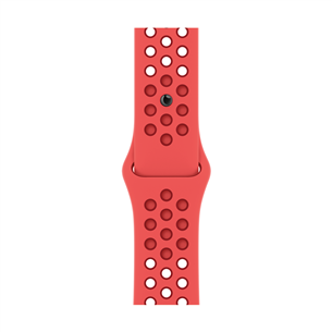 Dirželis Apple Watch 45mm, Nike Sport Band, Red Prekė - MPHA3ZM/A MPHA3ZM/A