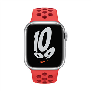 Dirželis Apple Watch 45mm, Nike Sport Band, Red Prekė - MPHA3ZM/A