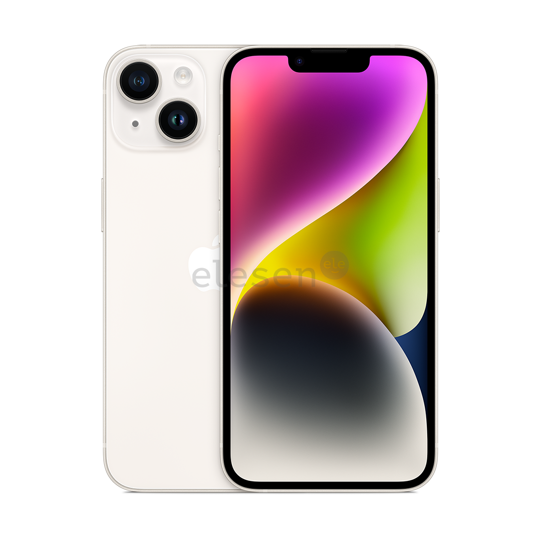 Apple iPhone 14 128 GB, Starlight Prekė - MPUR3PX/A