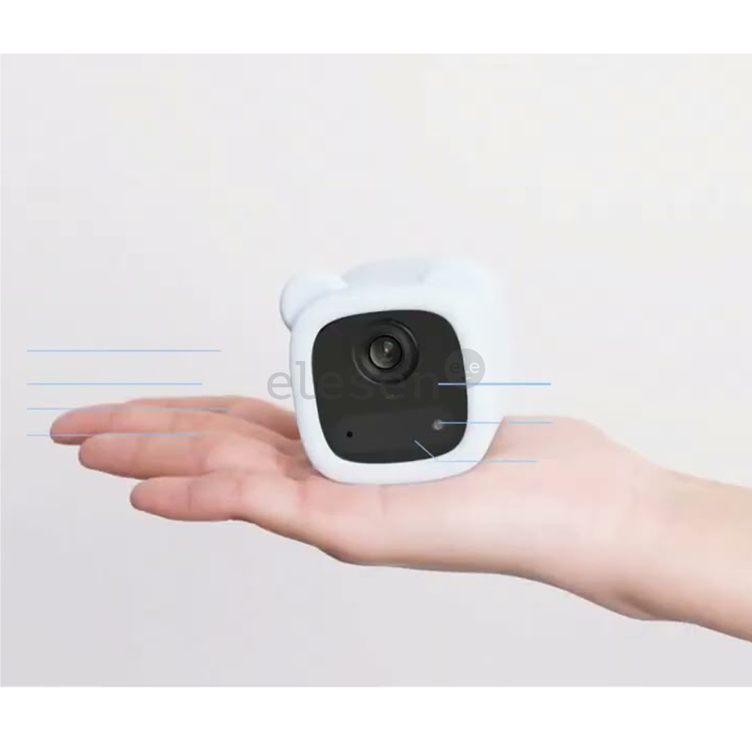 EZVIZ BM1 Bear, 2 MP, WiFi, naktinis matymas, melsva - Mobili auklė