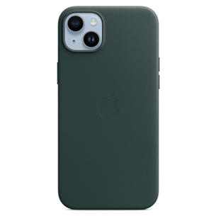 Apple iPhone 14 Plus Leather Case with MagSafe, forest green - Case Item - MPPA3ZM/A MPPA3ZM/A