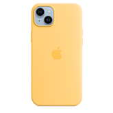 Apple iPhone 14 Plus Silicone Case with MagSafe, sunglow - Case Item - MPTD3ZM/A