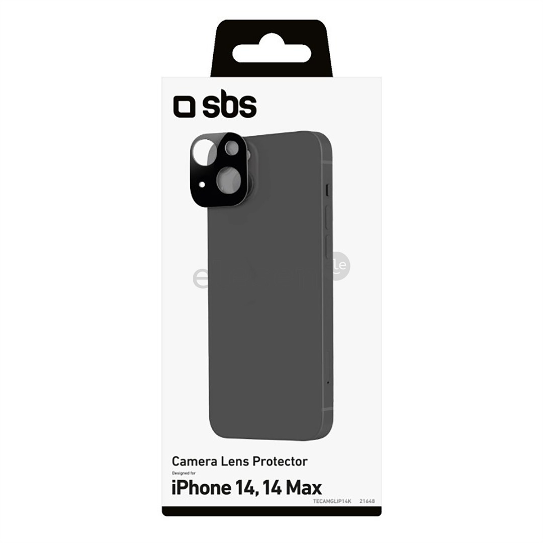 SBS Camera Lens Protector, iPhone 14 / 14 Plus, черный - Защитное стекло для объективов камеры