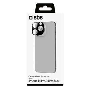 Kameros apsauga SBS Camera Lens Protector, iPhone 14 Pro / 14 Pro Max, black Prekė - TECAMGLIP14PK