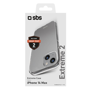 SBS Extreme 2, iPhone 14 Plus, transparent - Silicone case Item - TEUNBKEX2IP1467