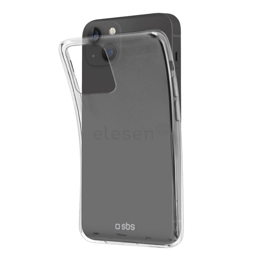 SBS Skinny cover, iPhone 14 Plus, transparent - Silicone cover