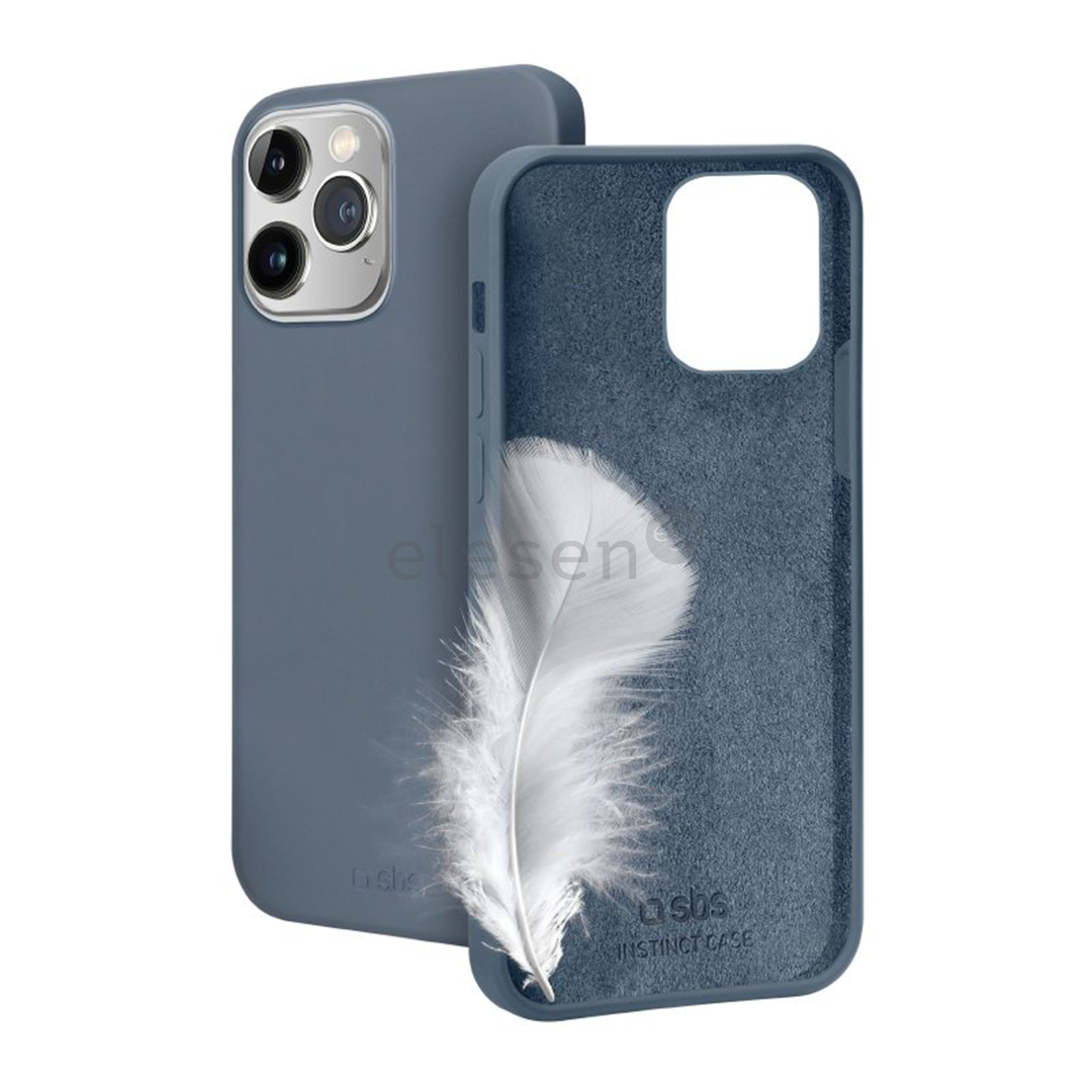 SBS Instinct cover, iPhone 14 Pro Max, blue - Smartphone cover