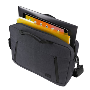 Nešiojamo kompiuterio krepšys Case Logic Huxton Attaché, 14", juodas Prekė - 3204650
