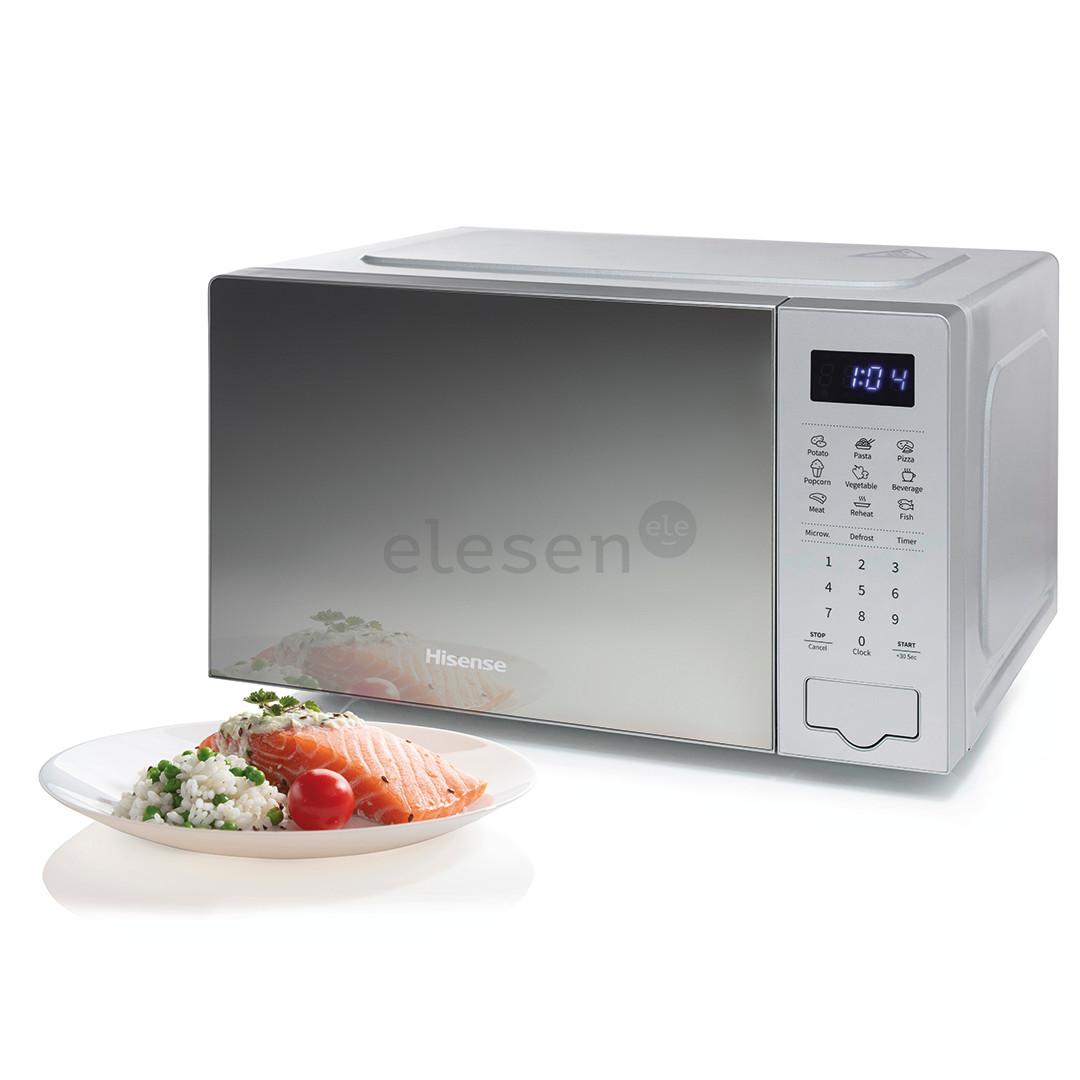 Hisense, 20 L, 700 W, silver - Microwave Oven
