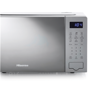 Hisense, 20 L, 700 W, silver - Microwave Oven Item - H20MOMS4
