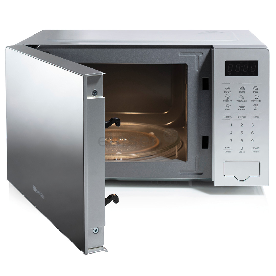Hisense, 20 L, 700 W, silver - Microwave Oven