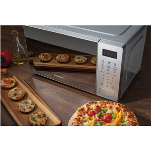 Hisense, 20 L, 700 W, silver - Microwave Oven Item - H20MOMS4