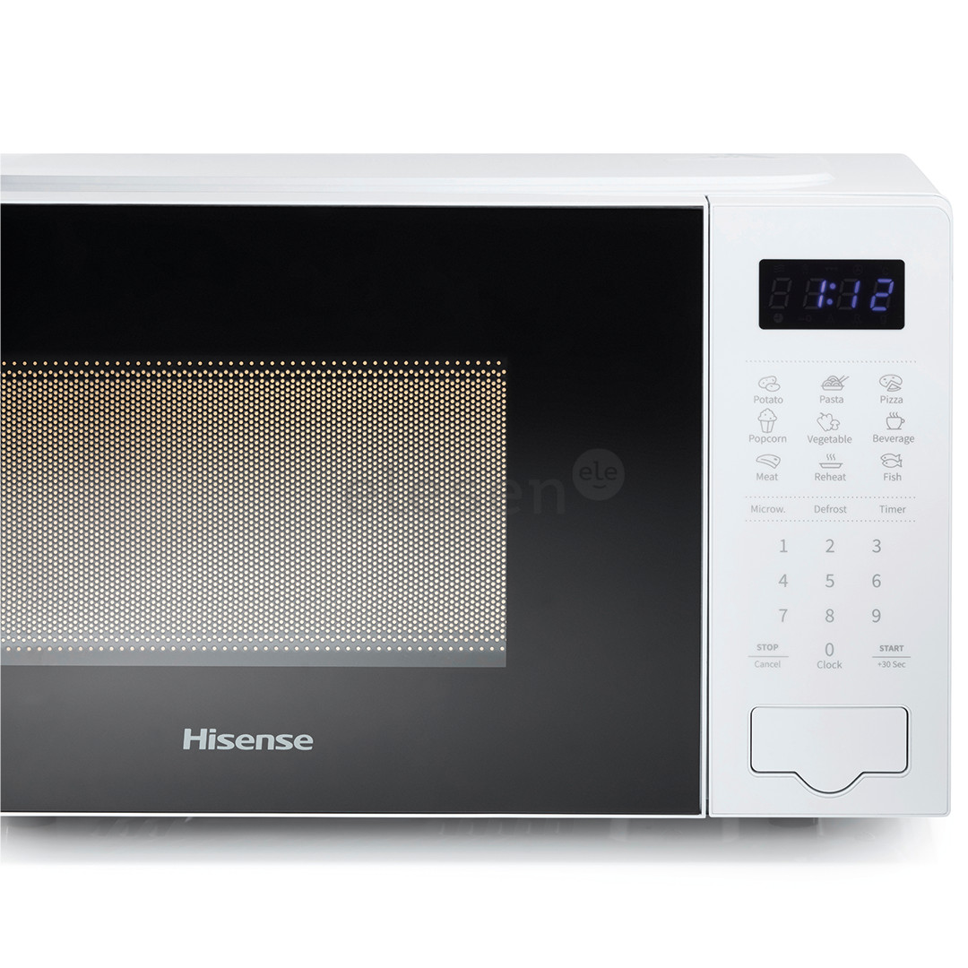 Hisense, 20 L, 700 W, white - Microwave Oven Item - H20MOWS4