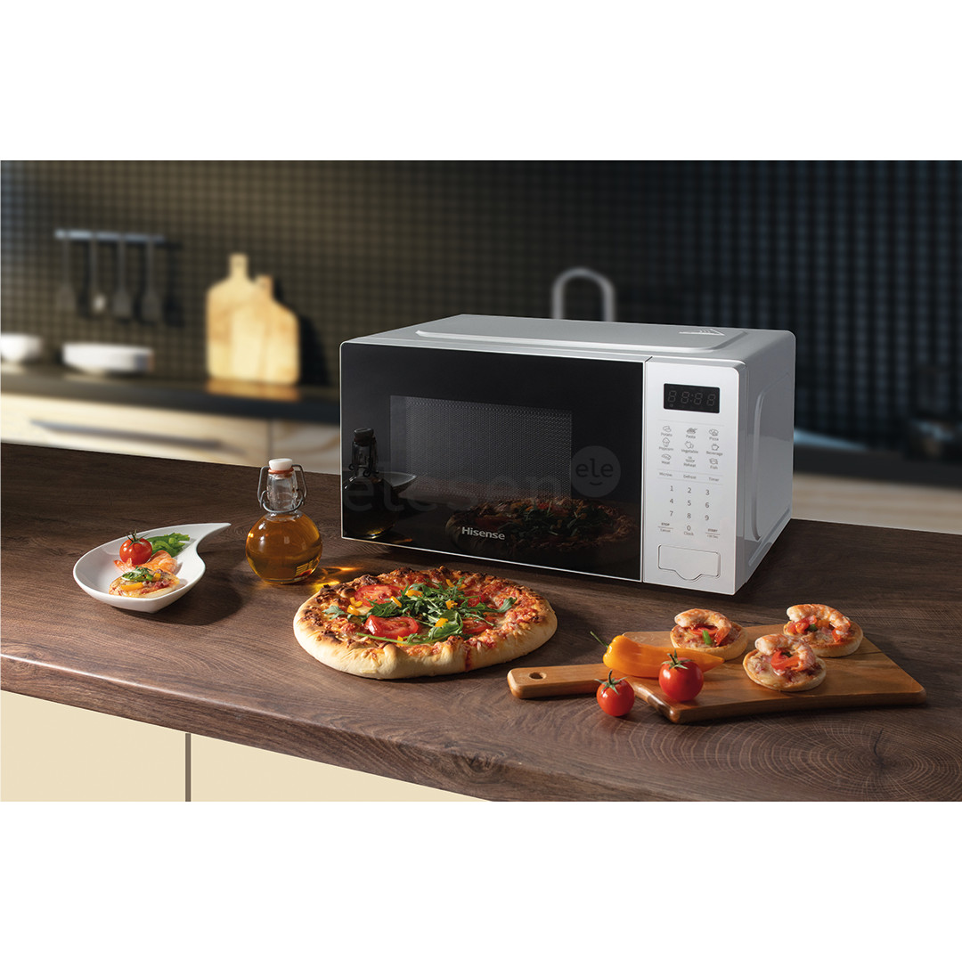 Hisense, 20 L, 700 W, white - Microwave Oven Item - H20MOWS4