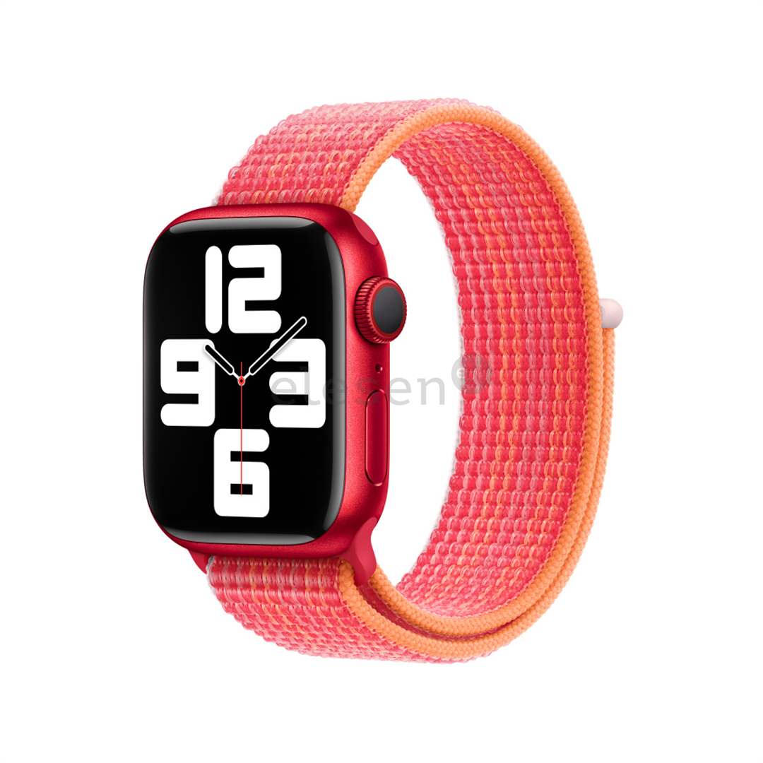 Dirželis Apple Watch 45mm, Sport Loop, (PRODUCT)RED