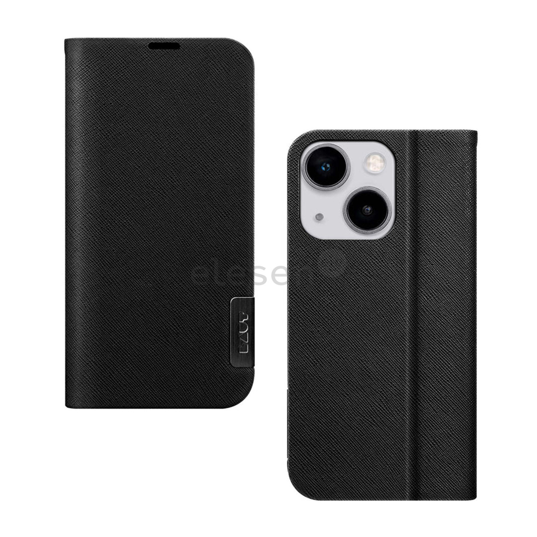 Dėklas LAUT PRESTIGE FOLIO, iPhone 14 Plus, black Prekė - L-IP22C-PRE-BK