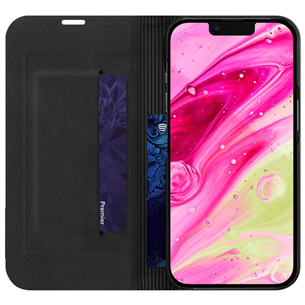 LAUT PRESTIGE FOLIO, iPhone 14 Plus, черный - Чехол для смартфона Товар - L-IP22C-PRE-BK