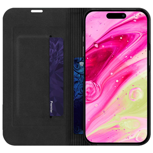 LAUT PRESTIGE FOLIO, iPhone 14 Pro, черный - Чехол для смартфона Товар - L-IP22B-PRE-BK