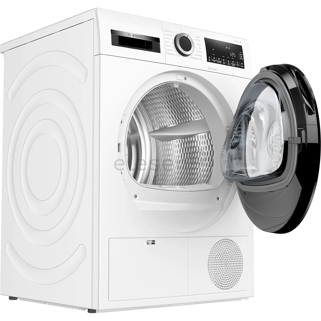 Bosch Series 6, IronAssist, 9 kg, gylis 61.3 cm - Džiovyklė