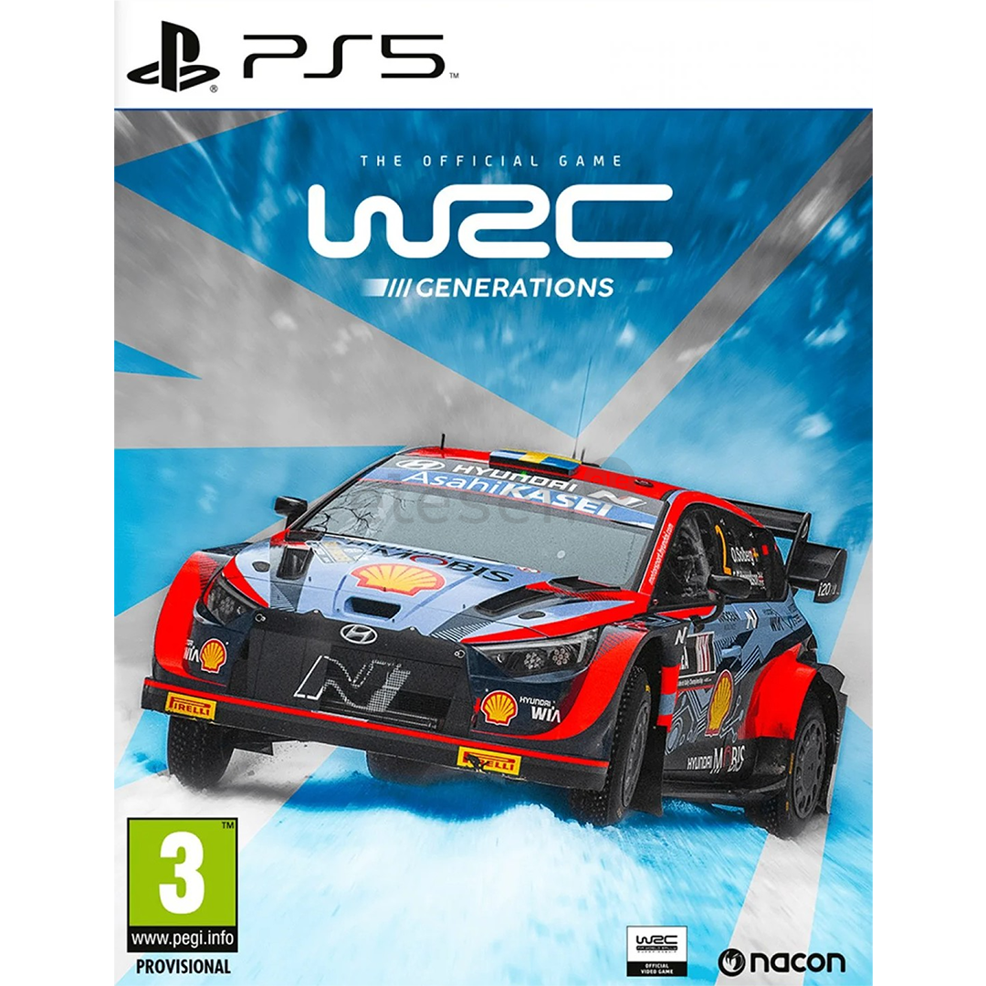 WRC Generations, PlayStation 5 - Game Item - PS5WRCG