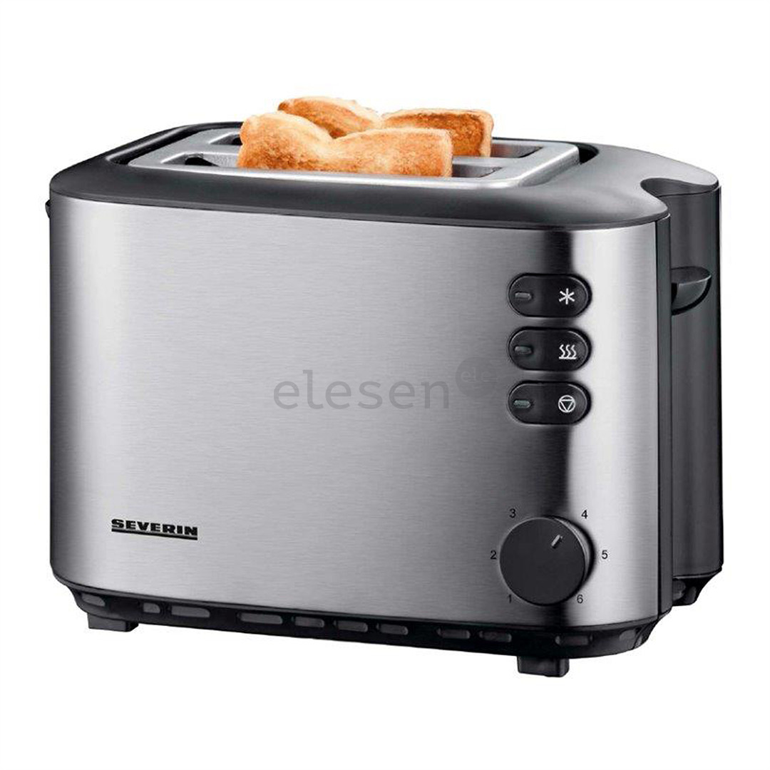Severin, 850 W, black/inox - Toaster